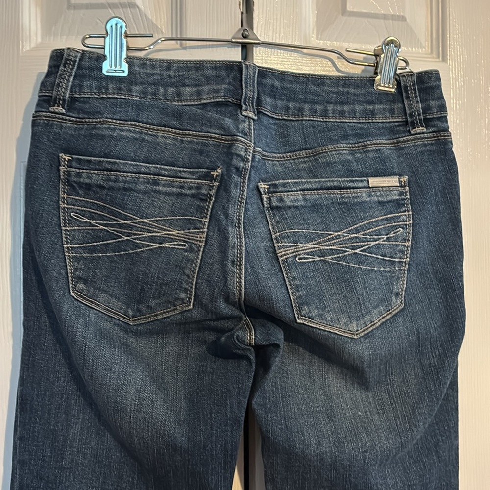 White House Black market the slim crop jeans size 00 - Picture 6 of 7